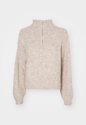Vero Moda, Knitted VMAWSOME Knitted - Svetrík - moon rock melange