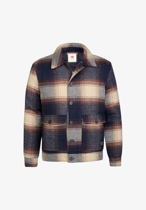 Petrol Industries, CHECK BOMBER JACKET STEELVALLEY - Light jacket - royal navy