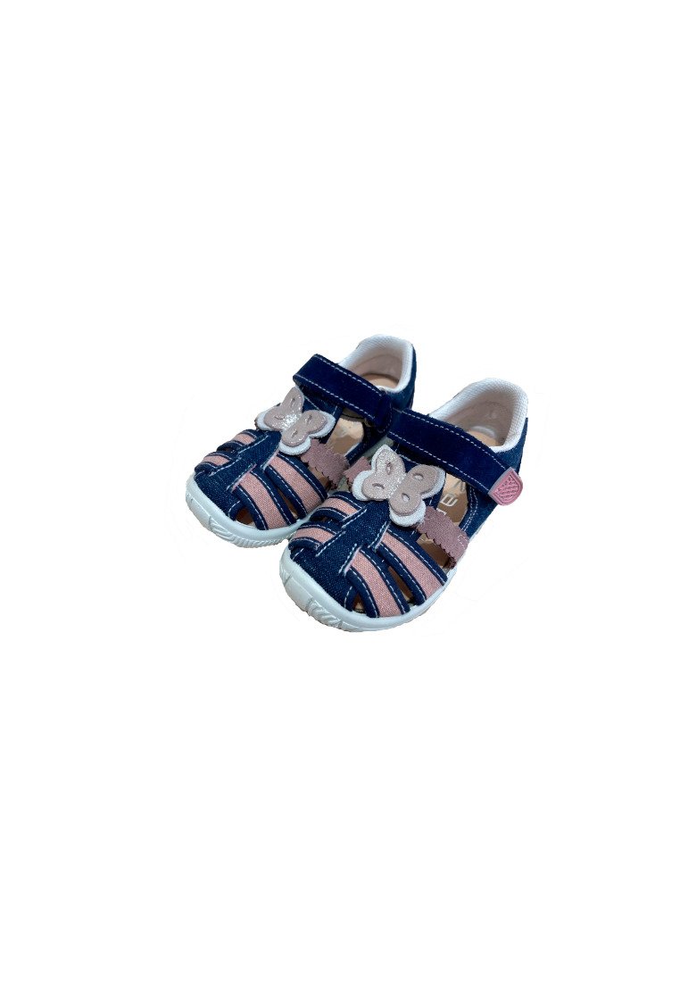 Zapy SANDALIA TRES TIRAS - Sandalias de senderismo - azul/blue denim -  Zalando.es