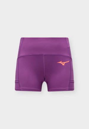 Mizuno, FLEX SHORT TIGHT - Спортни шорти - dahlia