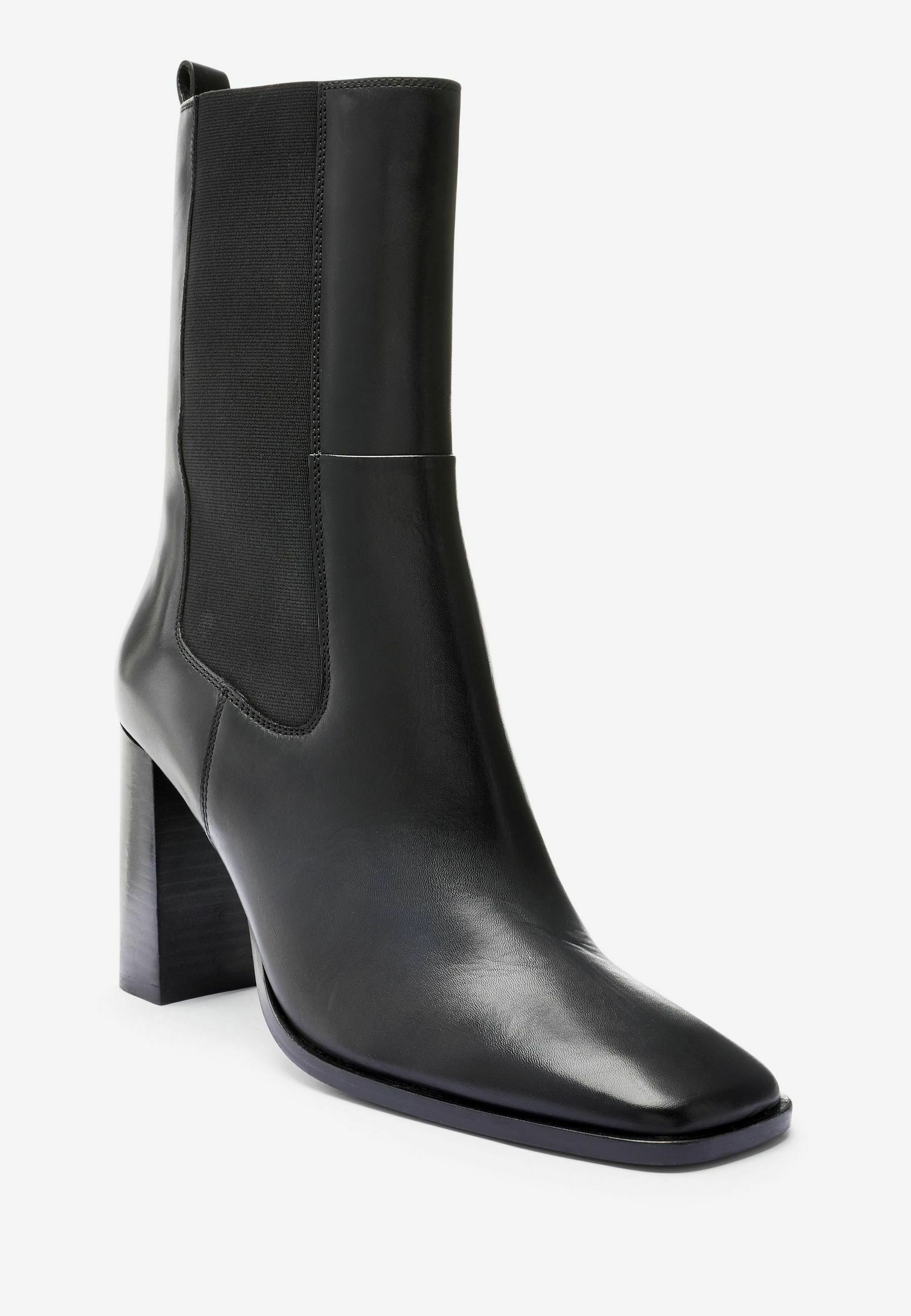 next black ankle boots