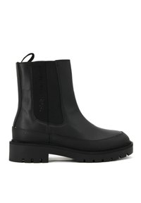 Calvin Klein COMBAT MID CHELSEA B - Stivaletti con plateau - nero