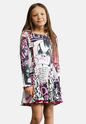 Desigual, CRUELLA DISNEY™ DRESS - Jerseyjurk - white