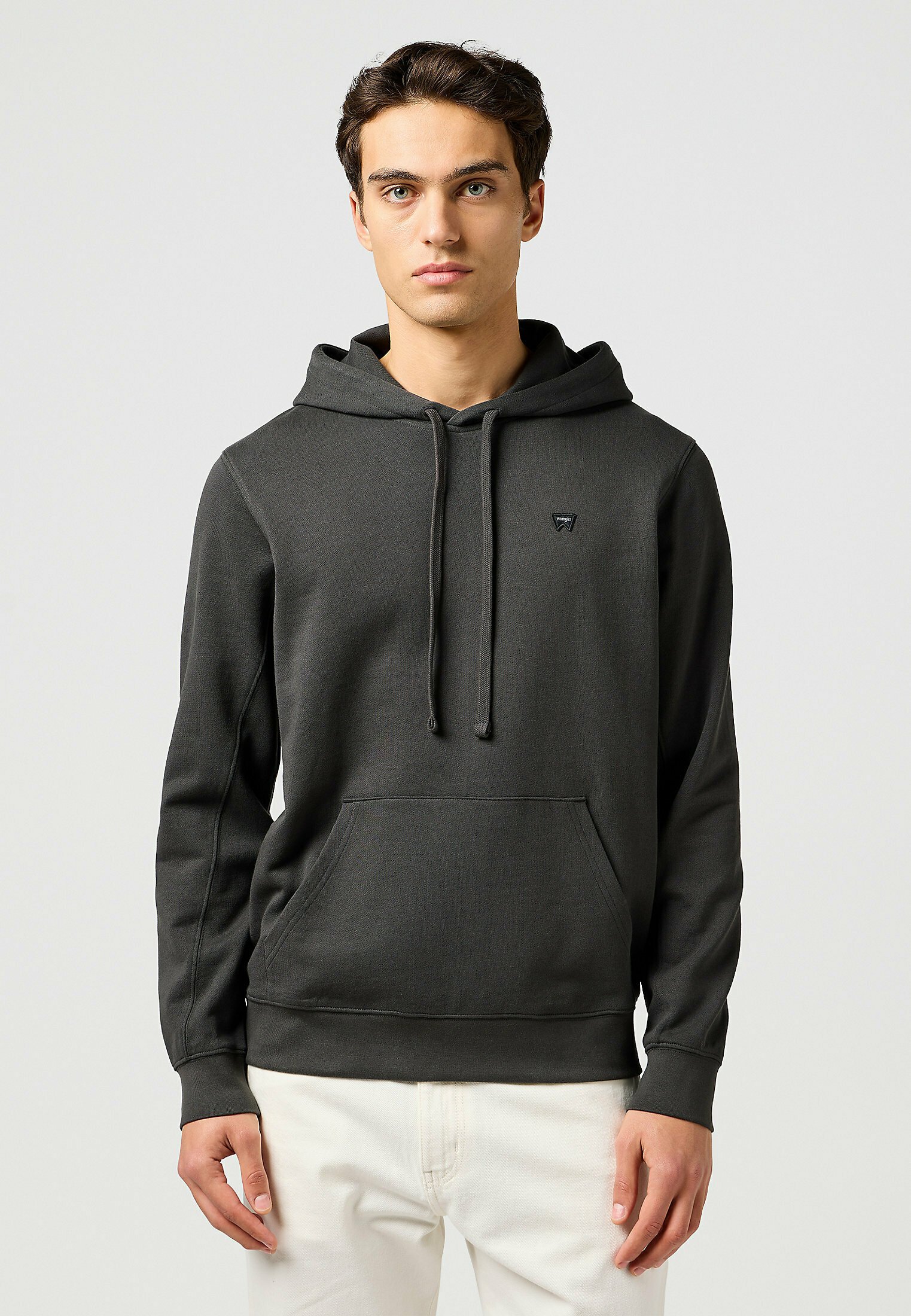 Sweater met capuchon en logo Wrangler Sign Off | Sneak'In