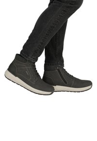 Rieker Bottines à lacets - grau