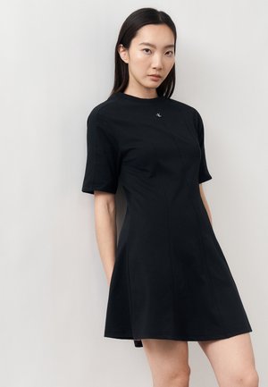 Calvin Klein Jeans Džersejové šaty - black