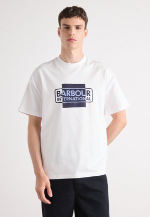 DIVIDE GRAPHIC - T-shirt print - white