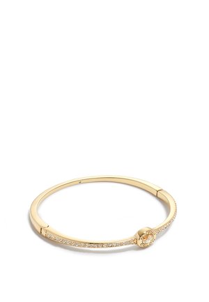 SIGNATURE LOGO PAVE HINGED - Bracciale - light pastel brown