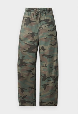 GAP BARREL PARACHUTE  - Stoffhose - green camo