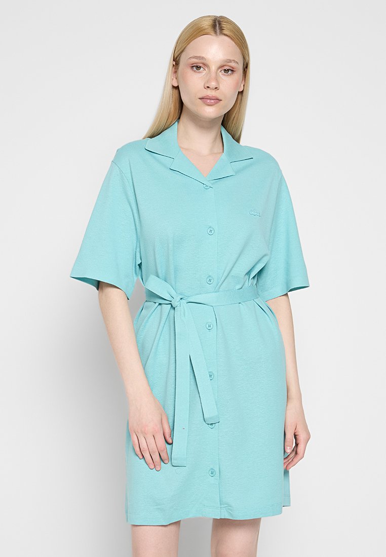 Lacoste Blousejurk turquoise Lacoste Blousejurk turquoise
