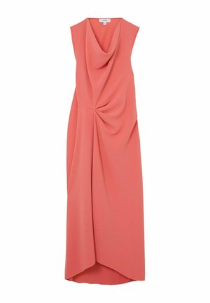 Reiss, REGULAR FIT - DOROTA DRAPE-DETAIL SLEEVELESS MIDI DRESS - Maxikjoler - coral pink