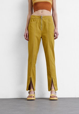 Pantalon classique - mustard yellow