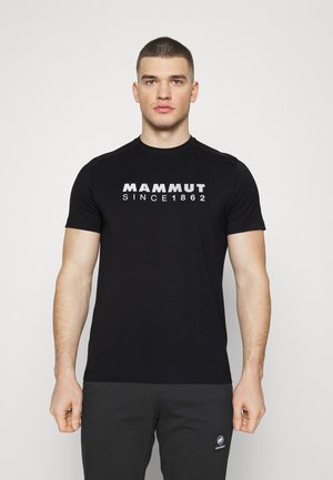 TROVAT T-SHIRT MEN LOGO - Sports T-shirt - black