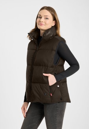 Frieda & Freddies, STEPPWESTE - Waistcoat - schoko