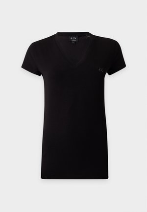 Armani Exchange, T-shirt basique - black