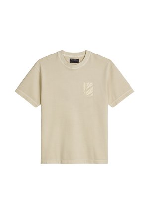Marc O'Polo, T-SHIRT, SHORT SLEEVE, RELAXED FIT, GARMENT DYED, SEASONAL ARTWORK - T-shirt imprimé - grey silk