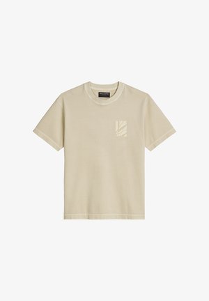 Marc O'Polo, T-SHIRT, SHORT SLEEVE, RELAXED FIT, GARMENT DYED, SEASONAL ARTWORK - T-shirt imprimé - grey silk