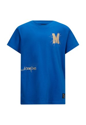 T-shirt con stampa - electric blue