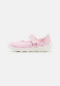 Superfit BUBBLE - Domácí obuv - rosa/silver