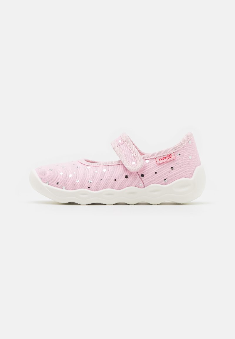 Superfit BUBBLE - Domácí obuv - rosa/silver