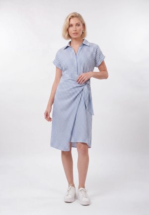 Anna Field Φόρεμα πουκάμισο - blue/white