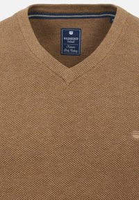 Redmond MIT V-AUSSCHNITT - Trui - camel