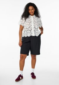 Zizzi Camicia - cloud dancer