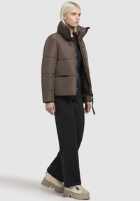 khujo FLAIRE - Winterjacke - taupe dunkel
