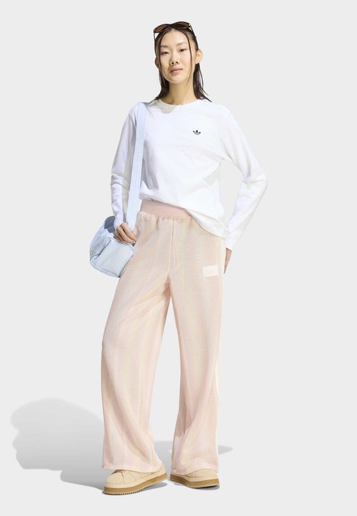 adidas Summer Glow Knitted Firebird Track Pants Asia Sizing 'Sandy Pink' (Women's) — foto 2