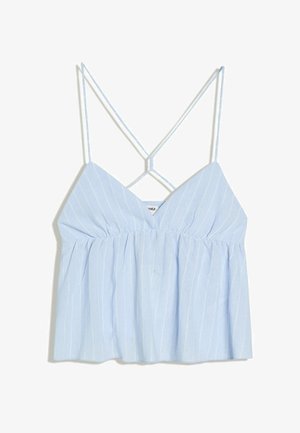 Bershka, TOP - Top - light blue