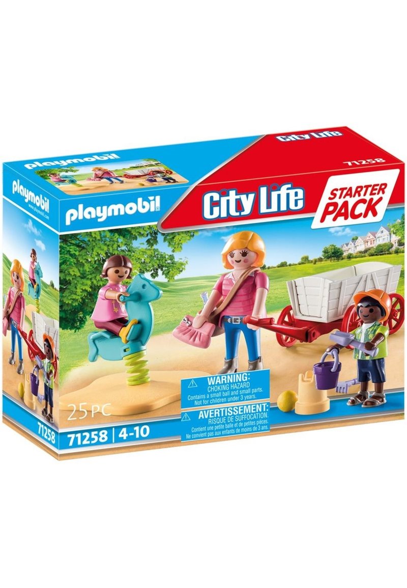 Playmobil STARTER PACKS STARTERPACK OPVOEDER MET BOLDERWAGEN 7 Toy