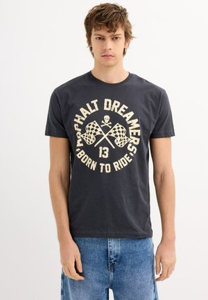 Camiseta estampada - gris