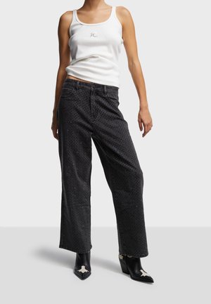 LOLA CASADEMUNT Pernera ancha - dark grey