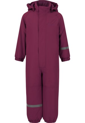 VALLY COVERALL - Regndragt - dark purple