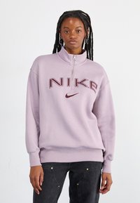 Nike Sportswear LOGO - Mikina - light violet ore/platinum violet/burgundy crush