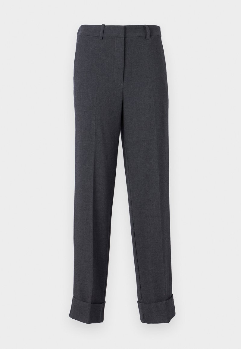 JDY Broek donkergrijs gemêleerd