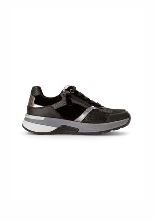 Sneakers laag - schwarz kombi