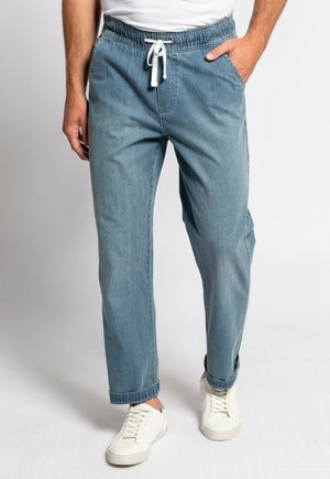 Trousers - bleached denim