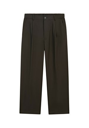 Massimo Dutti, Stoffhose - dark brown