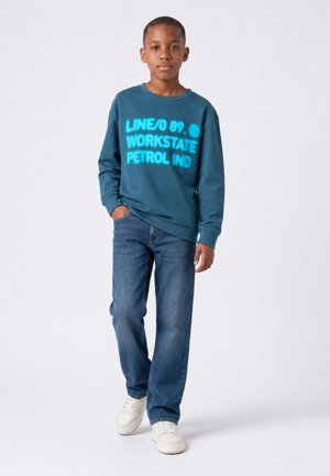 Petrol Industries, GRAPHIC PRINT SWEATER MILLBROOK - Sweatshirt - storm blue