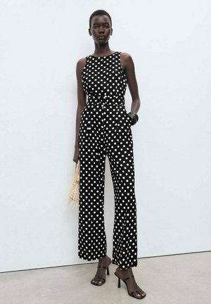 WITH POLKA-DOT  - Combinaison - black