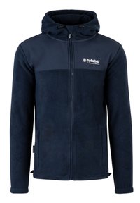 Spitzbub - MIT KAPUZE UND LOGOPRINT - Fleecejacke - blau Thumbnail-Bild 1