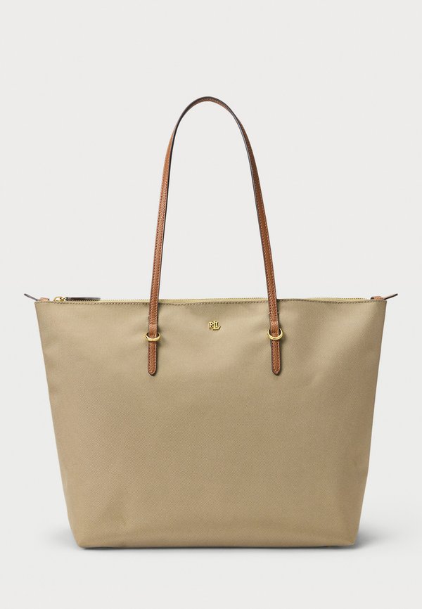NYLON LARGE KEATON TOTE BAG - Tote bag - clay