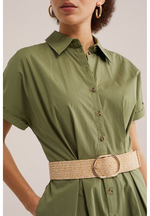 WE Fashion Ceinture tressée - beige