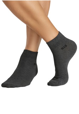 H.I.S 10 PACK - Socks - marine orange khaki plum beige meliert jeans meliert grau meliert anthrazit meliert braun schwarz