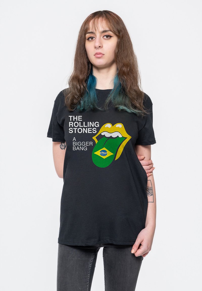 Paradiso Clothing THE ROLLING STONES BIGGER BANG BRAZIL - Print T-shirt - black