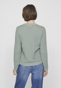 VILA VIDALO O NECK  - Stickad tröja - chinois green