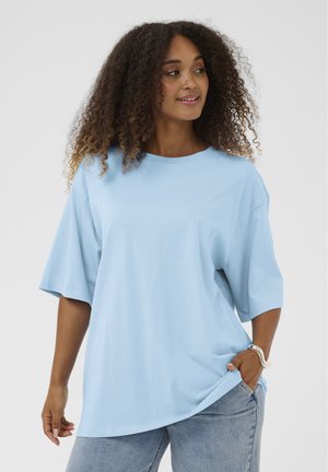 CROKINA OVERSIZED - Tricou basic - cashmere blue