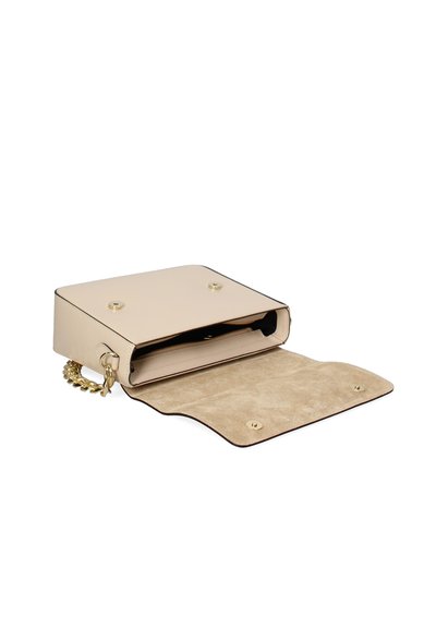 John Richmond Handtas - beige and gold