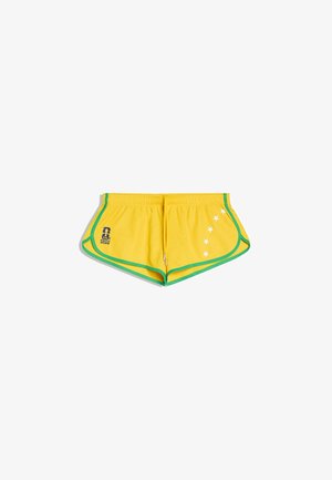 Bershka, SHORTS - Short - yellow